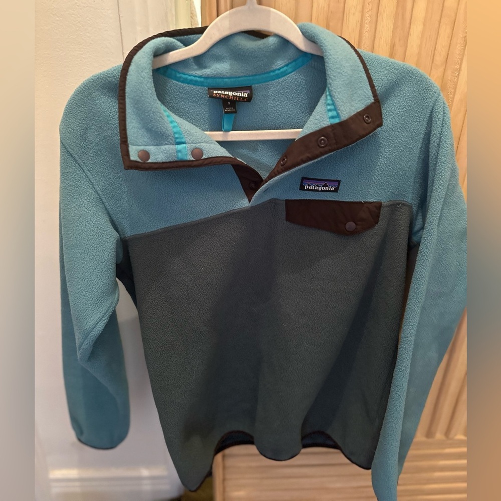 Patagonia synchilla snap t pullover